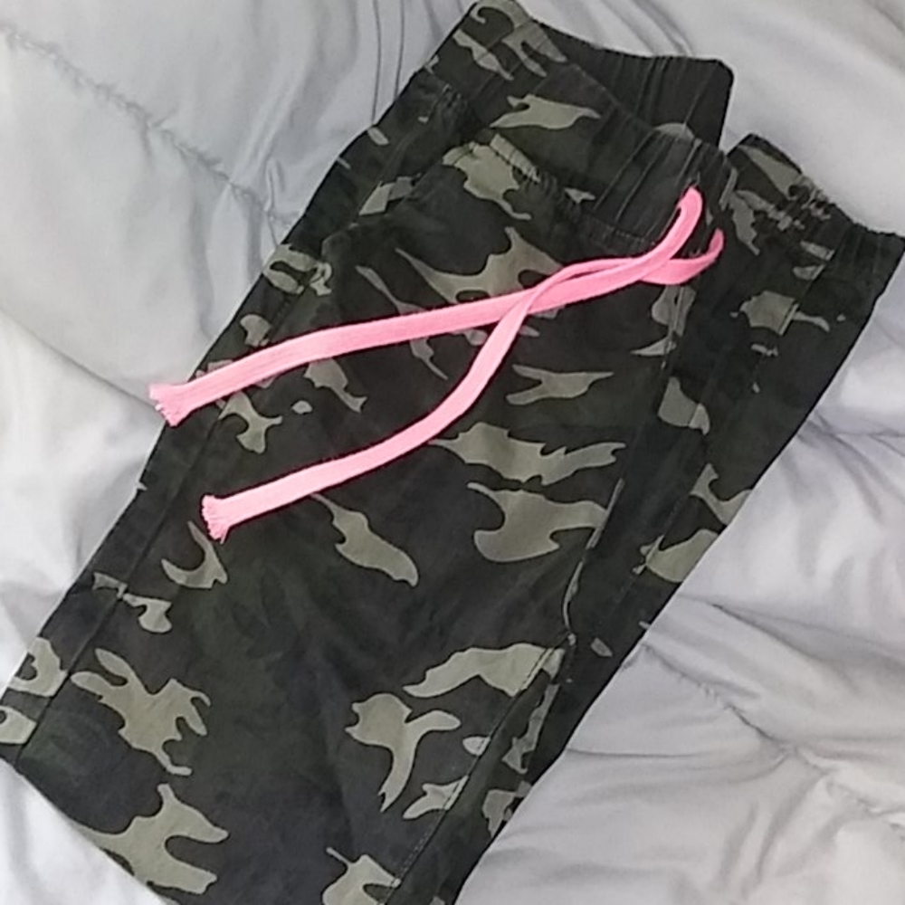 Cute camouflage cargo pants